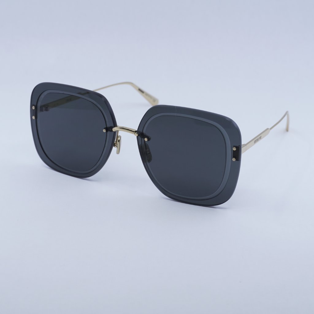 New Dior Ultradior Su B0a0 Sunglasses - Gold Frame, Smoke Lenses
